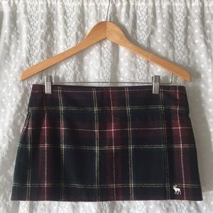 Abercrombie plaid miniskirt